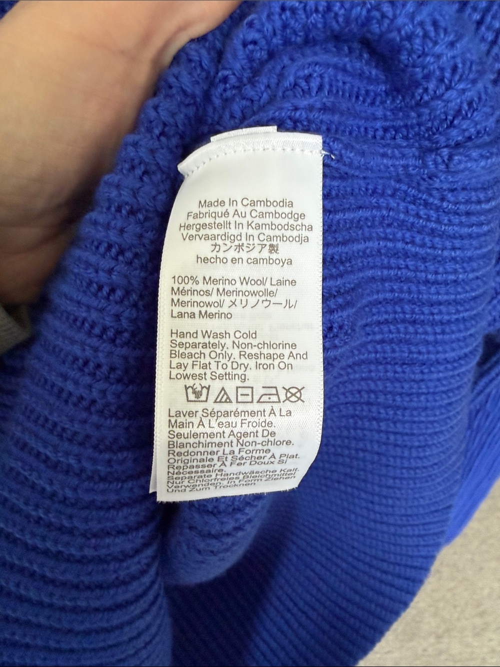 NWT JCrew Ribbed Merino Sweater - Picture 4 of 4